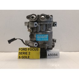 COMPRESSORE ARIA CONDIZIONATA CLIMA FORD FOCUS 2 1.6D 3M5H-19D629-SB  A9394