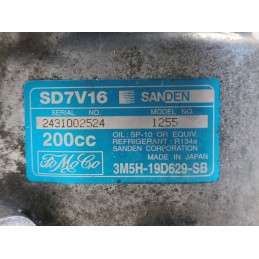 COMPRESSORE ARIA CONDIZIONATA CLIMA FORD FOCUS 2 1.6D 3M5H-19D629-SB  A9394