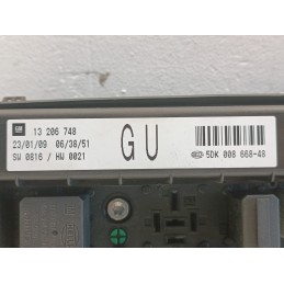 CENTRALINA PORTA FUSIBILI OPEL ASTRA H 1.7D 13206748 5DK008668-48  A9429