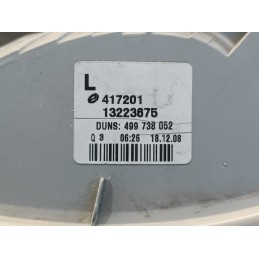 STOP FARO FANALE POSTERIORE SINISTRO OPEL ASTRA H SW 2007 2011 13223675  A9436