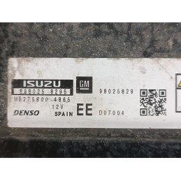 CENTRALINA MOTORE OPEL ASTRA H 1.7D Z17DTR 8980258295 98025829  A9438