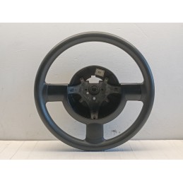 VOLANTE GOMMA 3 RAZZE CHEVROLET MATIZ M200 M250 2005 2011 NERO  A9455