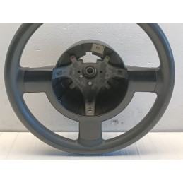 VOLANTE GOMMA 3 RAZZE CHEVROLET MATIZ M200 M250 2005 2011 NERO  A9455
