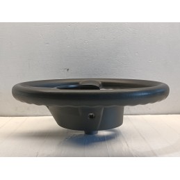 VOLANTE GOMMA 3 RAZZE CHEVROLET MATIZ M200 M250 2005 2011 NERO  A9455