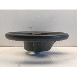 VOLANTE GOMMA 3 RAZZE CHEVROLET MATIZ M200 M250 2005 2011 NERO  A9455