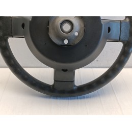 VOLANTE GOMMA 3 RAZZE CHEVROLET MATIZ M200 M250 2005 2011 NERO  A9455