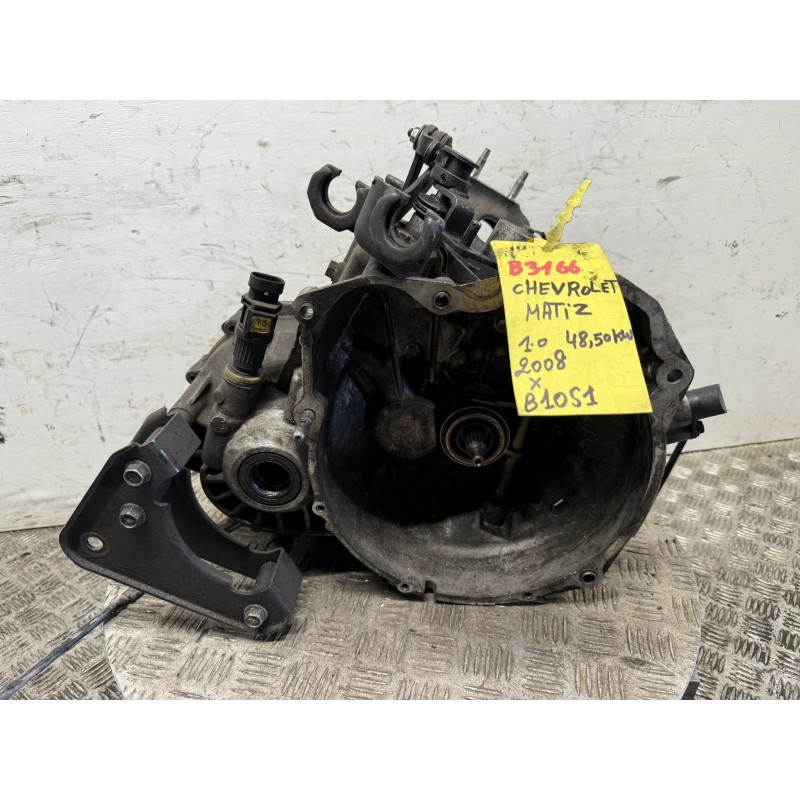 Cambio Manuale Usato Chevrolet Matiz 1.0 Benzina 48,5kW Serie M200 (2005–2010) B10S1 96571097 B3166 Cambio Manuale Usato Chevrolet Matiz 1.0 Benzina 48,5kW Serie M200 (2005–2010) B10S1 96571097 B3166