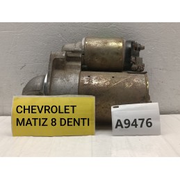Motorino avviamento Chevrolet Kalos 1.2 Matiz 1.0 96469962 8 denti  A9476