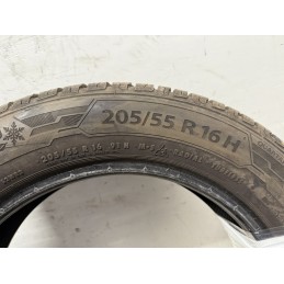 Set 4 pneumatici usati Barum Quartaris 5 205 55 R16 91H M+S DOT 2020 7mm Gomme  B3165