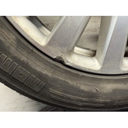 Set 4 cerchi in lega 16 Fiat 500L con gomme usate 205 55 R16 735585995  B3176