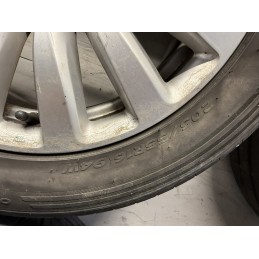 Set 4 cerchi in lega 16 Fiat 500L con gomme usate 205 55 R16 735585995  B3176