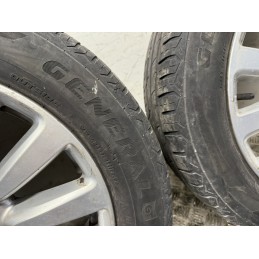 Set 4 cerchi in lega 16 Fiat 500L con gomme usate 205 55 R16 735585995  B3176