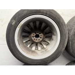 Set 4 cerchi in lega 16 Fiat 500L con gomme usate 205 55 R16 735585995  B3176