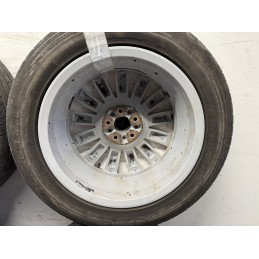 Set 4 cerchi in lega 16 Fiat 500L con gomme usate 205 55 R16 735585995  B3176