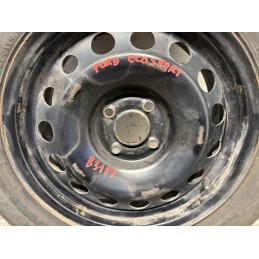 Cerchio in ferro 16 con pneumatico usato Ford EcoSport ruota scorta GN151015B4A  B3177