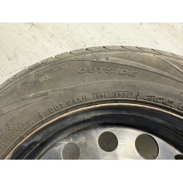 Cerchio in ferro 16 con pneumatico usato Ford EcoSport ruota scorta GN151015B4A  B3177
