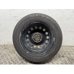 Cerchio in ferro 16 con pneumatico usato Ford EcoSport ruota scorta GN151015B4A  B3177