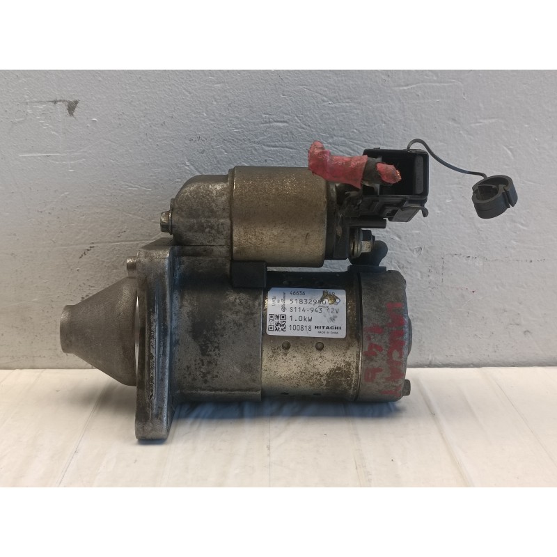 Motorino avviamento Lancia Ypsilon 843 1.2 1.4B 2003 2011 51832950 A9488 Motorino avviamento Lancia Ypsilon 843 1.2 1.4B 2003 2011 51832950 A9488