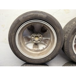 Set 4 cerchi in lega originali Kia 17 pollici 529101D300 con gomme 225 50 R17 DOT 2022  B3180