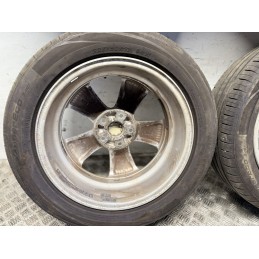 Set 4 cerchi in lega originali Kia 17 pollici 529101D300 con gomme 225 50 R17 DOT 2022  B3180