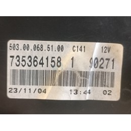 Quadro strumenti contachilometri Fiat Idea 1.3D 735364158  A9494