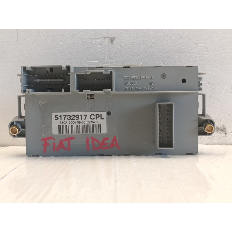 Centralina Body Computer Fiat Idea 51754985 CPL 2003 2012 A9498 Centralina Body Computer Fiat Idea 51754985 CPL 2003 2012 A9498