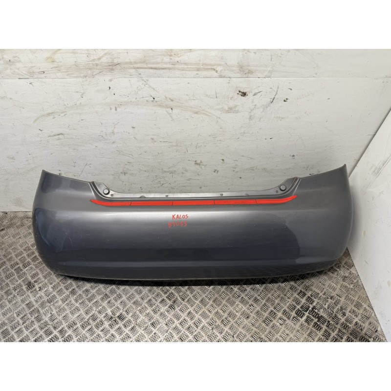 Paraurti posteriore grigio usato Chevrolet Kalos restyling 2005 2008 96543017 B3063 Paraurti posteriore grigio usato Chevrolet Kalos restyling 2005 2008 96543017 B3063
