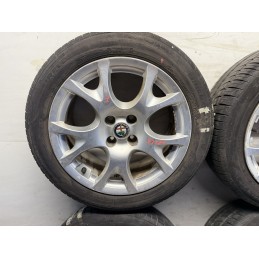 4 cerchi in lega Alfa Romeo MiTo con gomme 195 55 16 7jx16H2 ET39 156094841  B3181