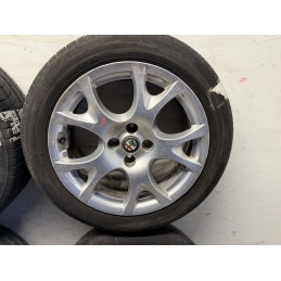 4 cerchi in lega Alfa Romeo MiTo con gomme 195 55 16 7jx16H2 ET39 156094841  B3181