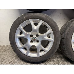 4 cerchi in lega Alfa Romeo MiTo con gomme 195 55 16 7jx16H2 ET39 156094841  B3181