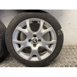 4 cerchi in lega Alfa Romeo MiTo con gomme 195 55 16 7jx16H2 ET39 156094841  B3181