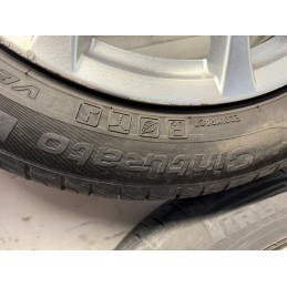 4 cerchi in lega Alfa Romeo MiTo con gomme 195 55 16 7jx16H2 ET39 156094841  B3181