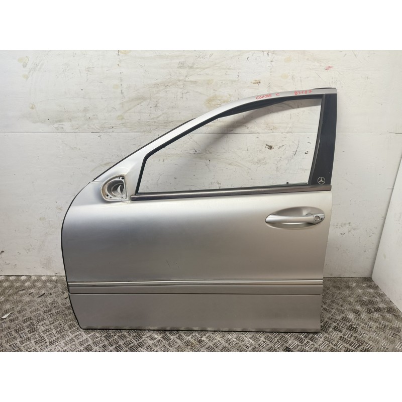 Porta Portiera anteriore sinistra Mercedes-Benz Classe C W203 2000 2007 grigio A2037200105 B3187 Porta Portiera anteriore sinistra Mercedes-Benz Classe C W203 2000 2007 grigio A2037200105 B3187