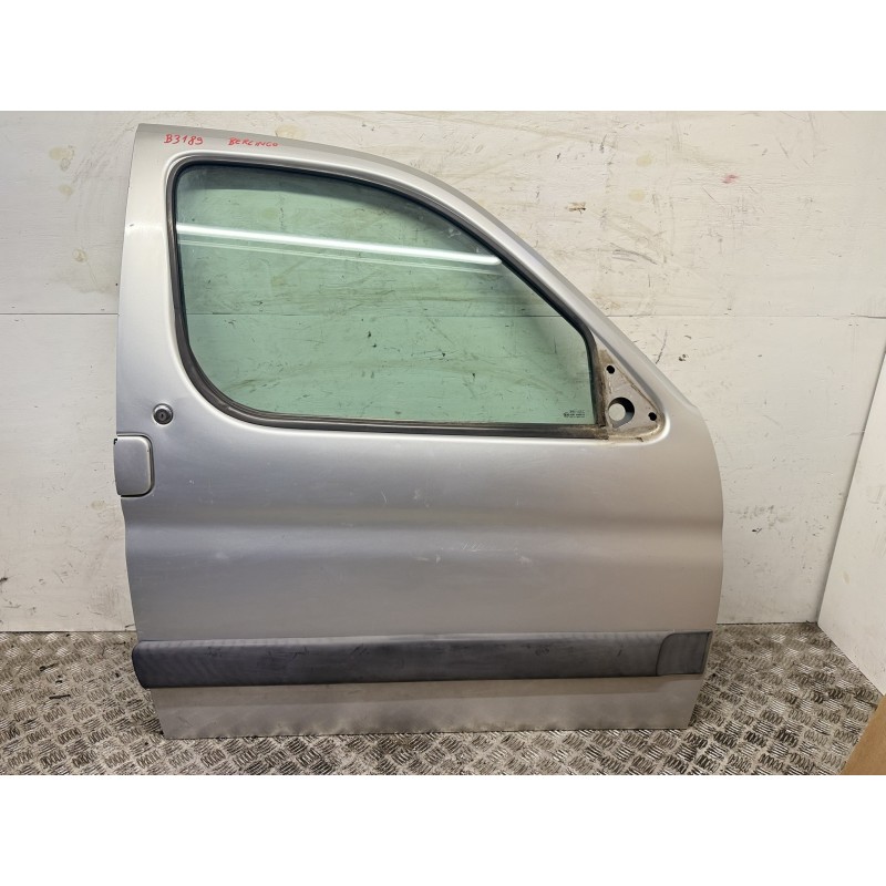 Porta anteriore destra Citroën Berlingo Peugeot Ranch 1996 2008 grigio 9004W2 B3189 Porta anteriore destra Citroën Berlingo Peugeot Ranch 1996 2008 grigio 9004W2 B3189