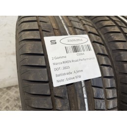 2 pneumatici usati 21555ZR16 97W estivi anno 2023 battistrada 6.5 mm  C0064
