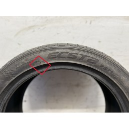 2 pneumatici usati 21545ZR17 91Y Ecsta Kumho estivi DOT 2019 battistrada 7 mm  C0063