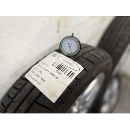 4 cerchi originali Smart 450 con gomme estive Fulda 145 175 R15  C0061