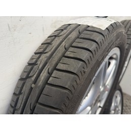 4 cerchi originali Smart 450 con gomme estive Fulda 145 175 R15  C0061