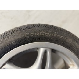 4 cerchi originali Smart 450 con gomme estive Fulda 145 175 R15  C0061