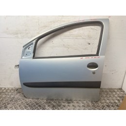 Porta anteriore sinistra usata Toyota Aygo C1107 5 porte Celeste  B3183