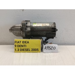 Motorino avviamento Valeo Fiat Idea 1.3 Multijet 2003 2010 46823548  A9520