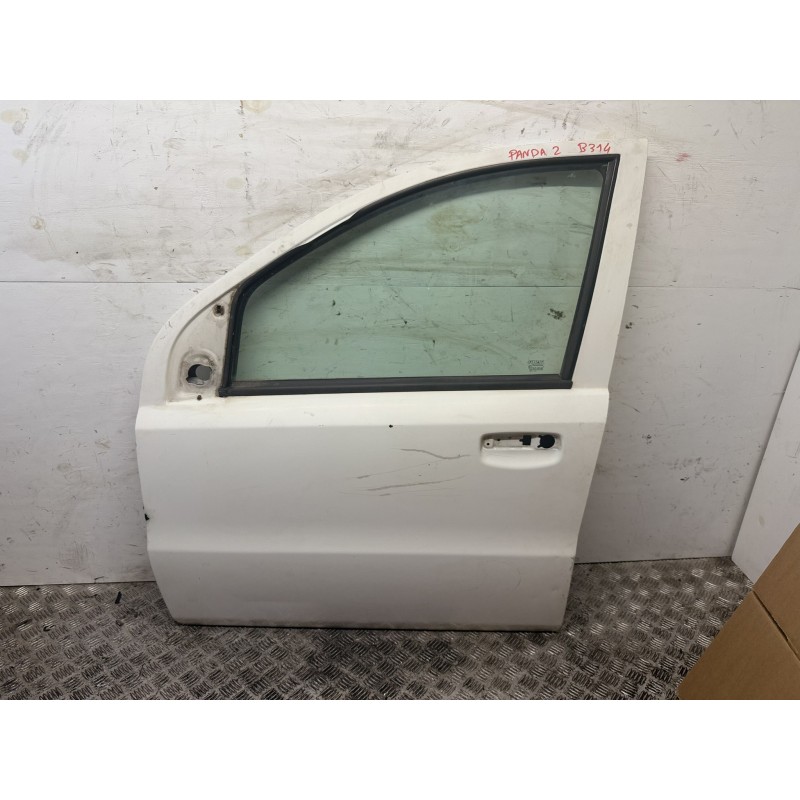 Porta Portiera anteriore sinistra Fiat Panda 169 Bianca 51767631 B3184 Porta Portiera anteriore sinistra Fiat Panda 169 Bianca 51767631 B3184