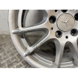 Cerchio in lega Mercedes Classe B W245 17 pollici A1694012602 7.0Jx17 ET49  b3192