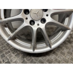 Cerchio in lega Mercedes Classe B W245 17 pollici A1694012602 7.0Jx17 ET49  b3192