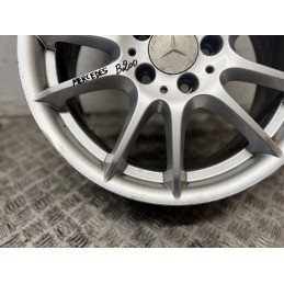 Cerchio in lega Mercedes Classe B W245 17 pollici A1694012602 7.0Jx17 ET49  B3193