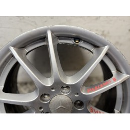 Cerchio in lega Mercedes Classe B W245 17 pollici A1694012602 7.0Jx17 ET49  B3193