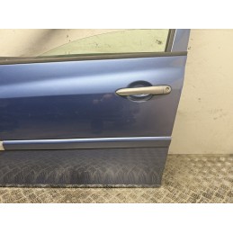 Porta anteriore sinistra Renault Clio 3 blu 5 porte dal 2005 al 2012  B3188