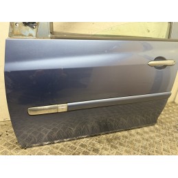 Porta anteriore sinistra Renault Clio 3 blu 5 porte dal 2005 al 2012  B3188