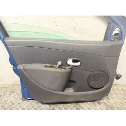 Porta anteriore sinistra Renault Clio 3 blu 5 porte dal 2005 al 2012  B3188