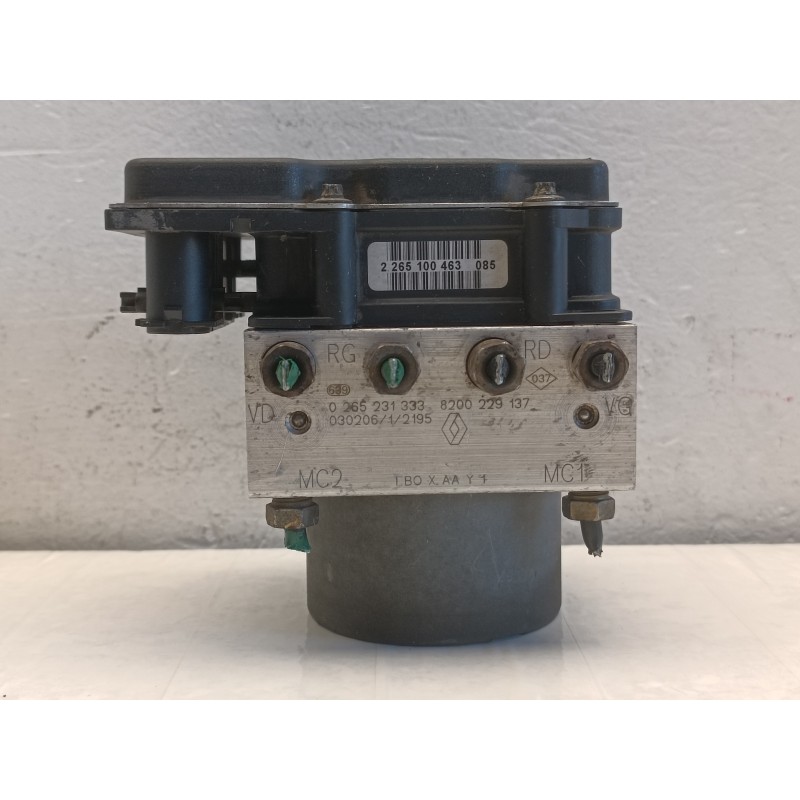 Centralina pompa ABS Renault clio 2 1.2B 8200229137 0265800316 A9577 Centralina pompa ABS Renault clio 2 1.2B 8200229137 0265800316 A9577